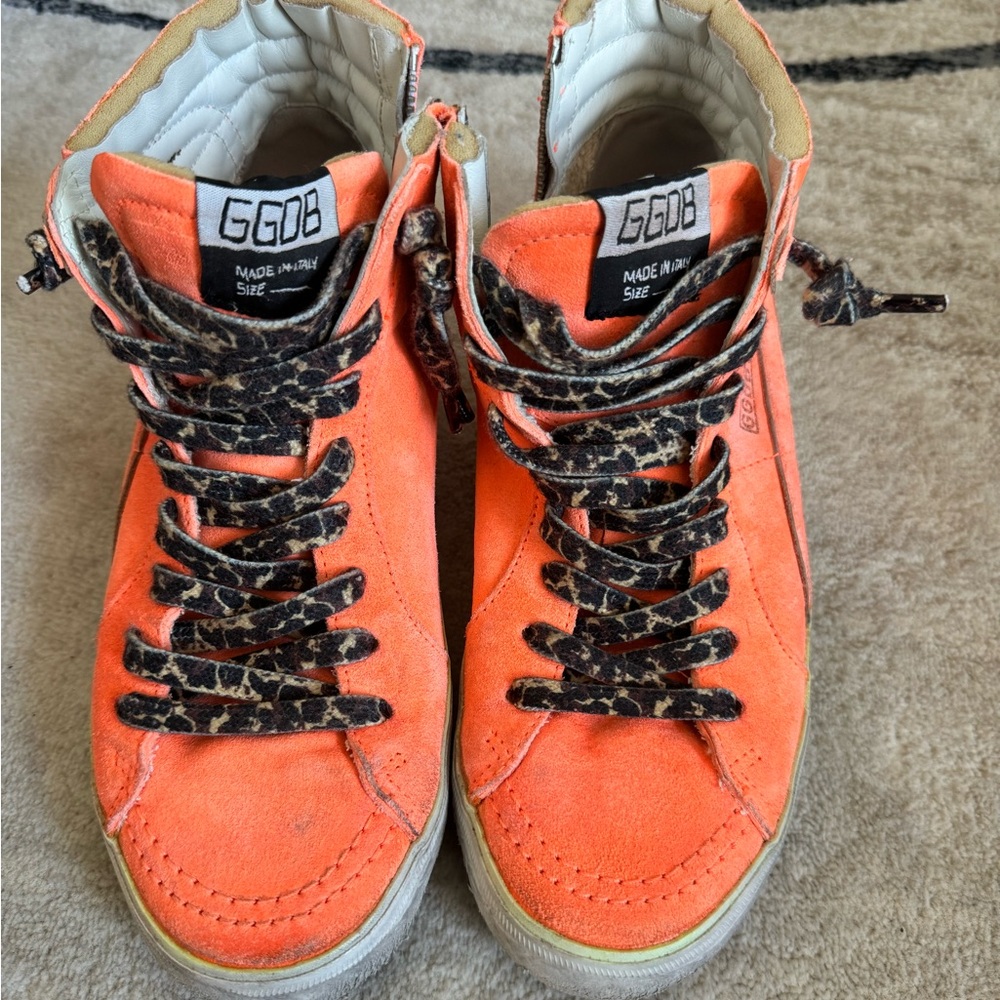 Golden Goose Slide Classic Suede Wave Sneaker